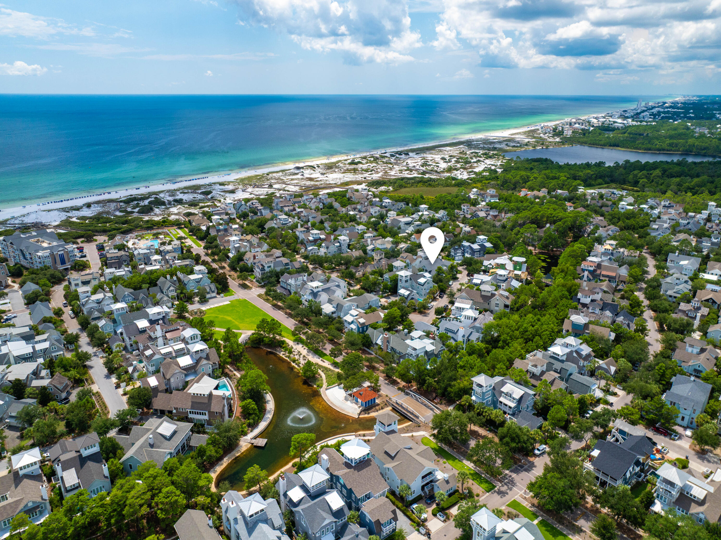 34 North Watch Tower Lane Inlet Beach, FL 32461 - Photo 75 of 90 a view of city and ocean