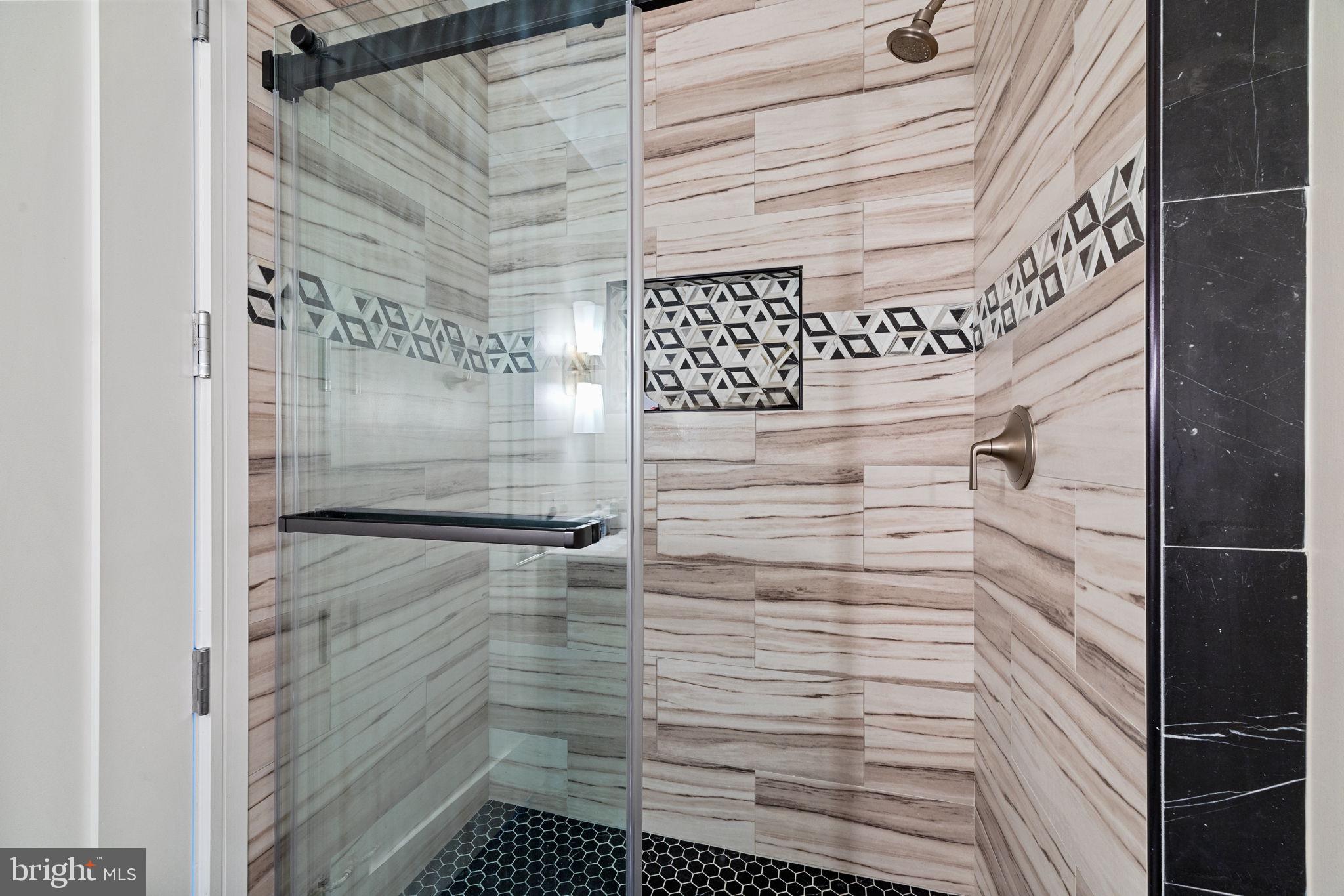 1414 South Penn Square, Unit 22B Philadelphia, PA 19102 - Photo 13 of 37 Kelly Wearstler- Ann Saks Marble Guest Showers