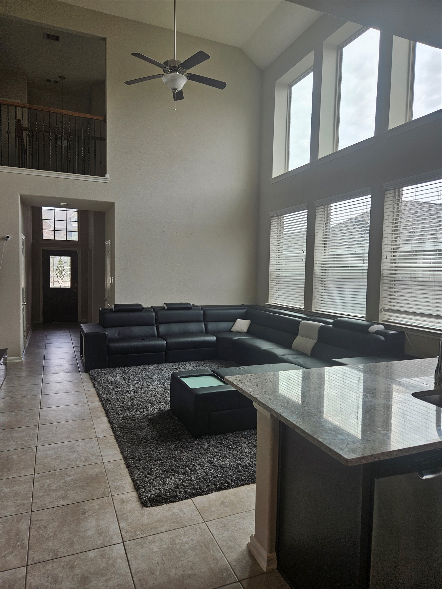 6411 Hunters Trace Lane Baytown, TX 77521 - Photo 5 of 23 Another kitchen View of the Living Area. Plenty of Natural Light.