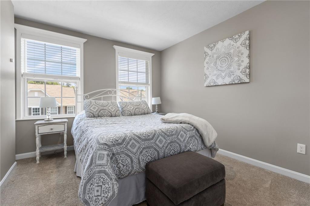 217 Lockheed Drive Coraopolis, PA 15108 - Photo 20 of 27 a bedroom with a bed and a window