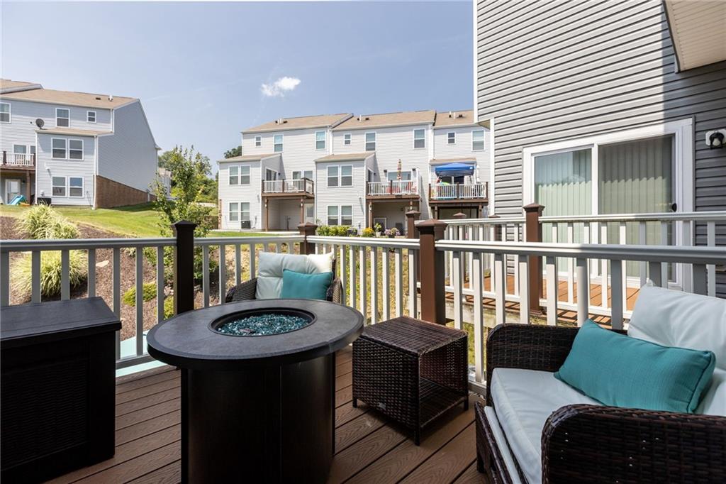 217 Lockheed Drive Coraopolis, PA 15108 - Photo 8 of 27 a view of a chairs and table on the balcony