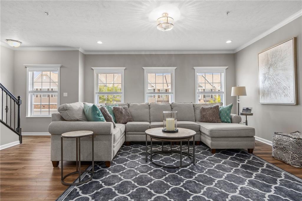217 Lockheed Drive Coraopolis, PA 15108 - Photo 10 of 27 a living room with furniture and wooden floor