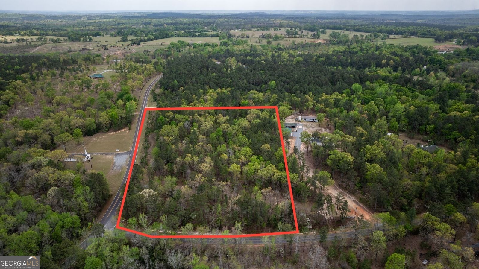 0 Snow Hill Church Road, Unit LOT D11 Gordon, GA 31031 - Photo 14 of 18 an aerial view of forest