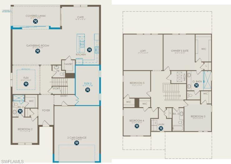 19061 Gentry Place Estero, FL 33928 - Photo 2 of 49 a white wall with white cabinets