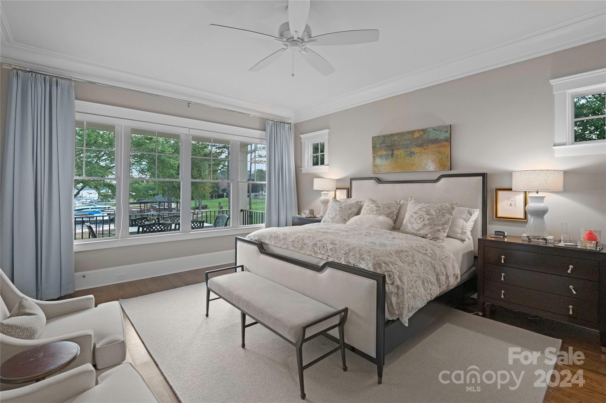 18121 John Connor Road Cornelius, NC 28031 - Photo 15 of 43 a bedroom with a bed and a window