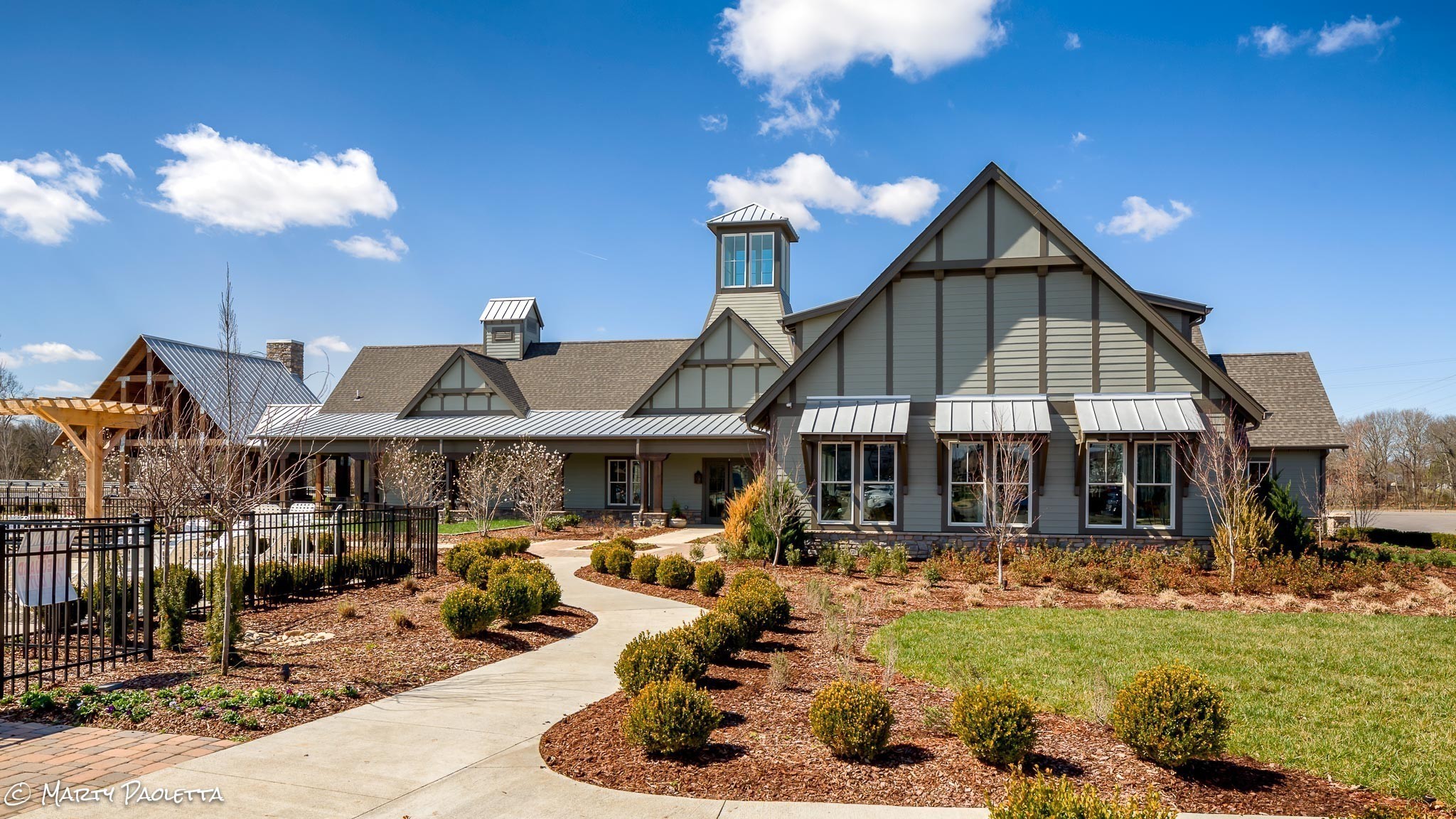 320 Huron Drive Thompson's Station, TN 37179 - Photo 4 of 16 a front view of a house with garden