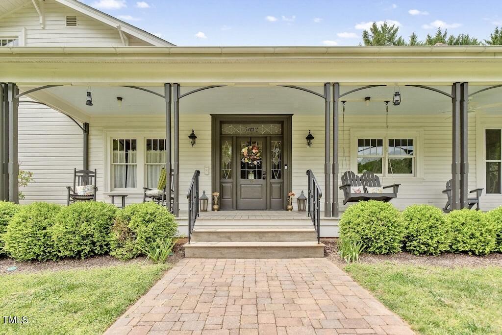 5612 Cabe Ford Road Durham, NC 27705 - Photo 2 of 42 a view of a building with a outdoor space