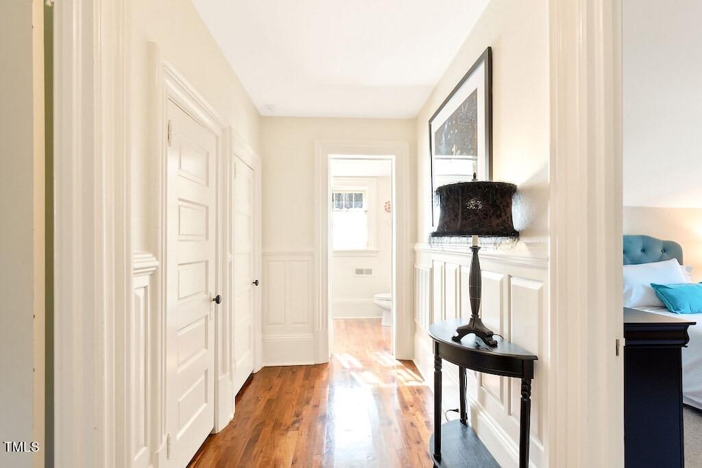 5612 Cabe Ford Road Durham, NC 27705 - Photo 25 of 42 a view of a bedroom with a bed and a window