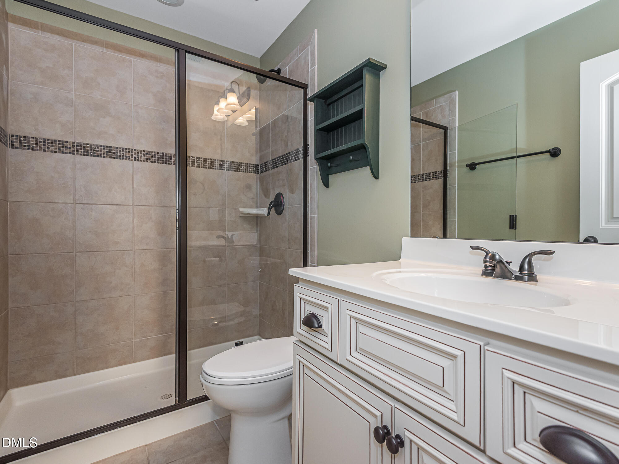 337 Shadowdale Lane Rolesville, NC 27571 - Photo 26 of 42 a bathroom with a granite countertop sink toilet and shower