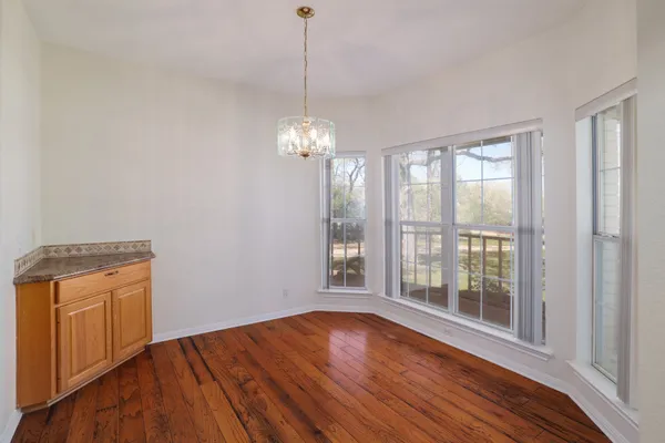 a view of livingroom with hardwood floor and window