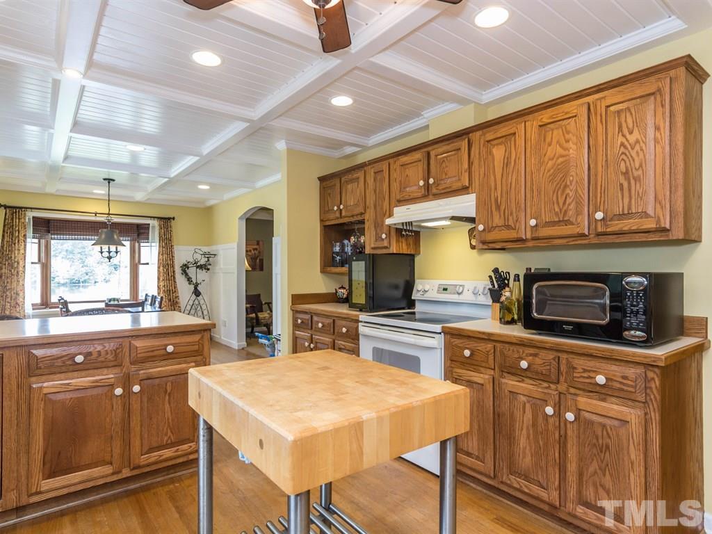 760 Southern High School Road Graham, NC 27253 - Photo 6 of 25 Coffered Ceiling Kitchen and Dining