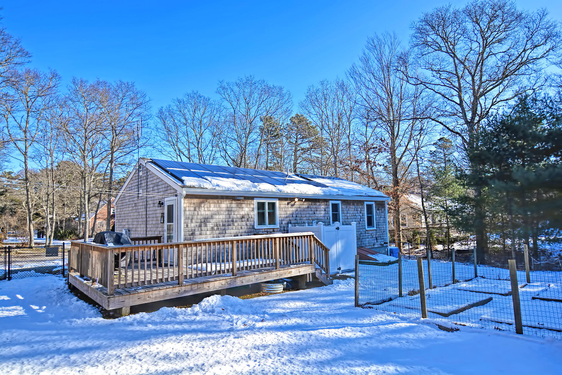 9 Craft Road Forestdale, MA 02644 - Photo 28 of 35 Back Angle with Deck