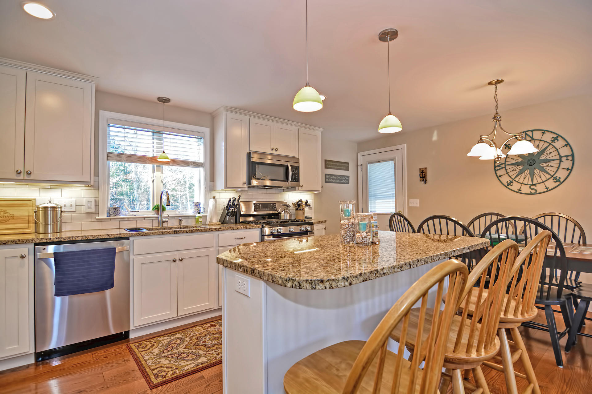 9 Craft Road Forestdale, MA 02644 - Photo 8 of 35 Renovated Kitchen with granite & stainle