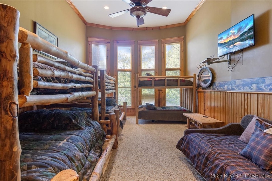 626 Grand Cove Road Sunrise Beach, MO 65079 - Photo 34 of 74 Bunk Room in lower level