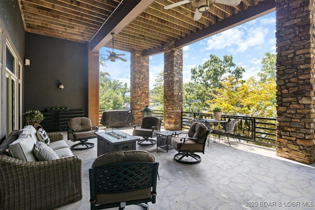 626 Grand Cove Road Sunrise Beach, MO 65079 - Photo 9 of 74 Covered Deck