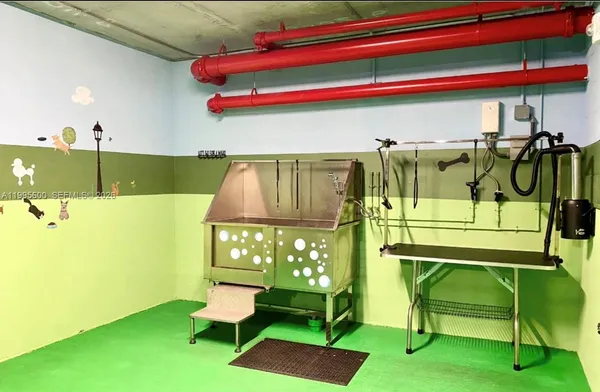 a room with musical instruments