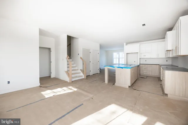 a view of a kitchen with a sink