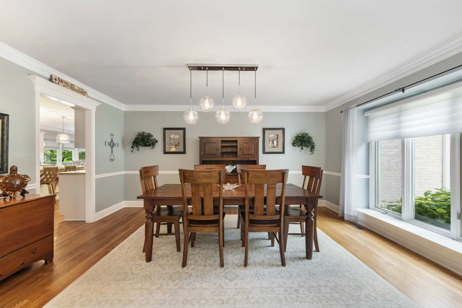 N440 Peter Road Winfield, IL 60190 - Photo 7 of 34 a view of a dining room with furniture window and wooden floor