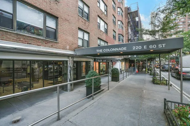 a view of city with tall buildings