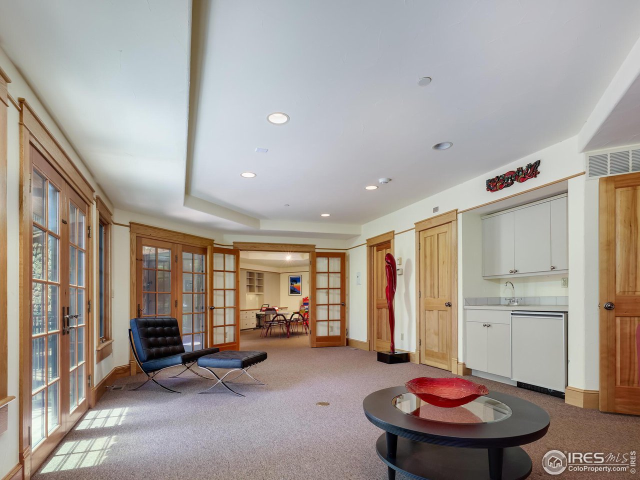 3015 3rd Street Boulder, CO 80304 - Photo 33 of 40 Yoga Room looking into Children's Playroom