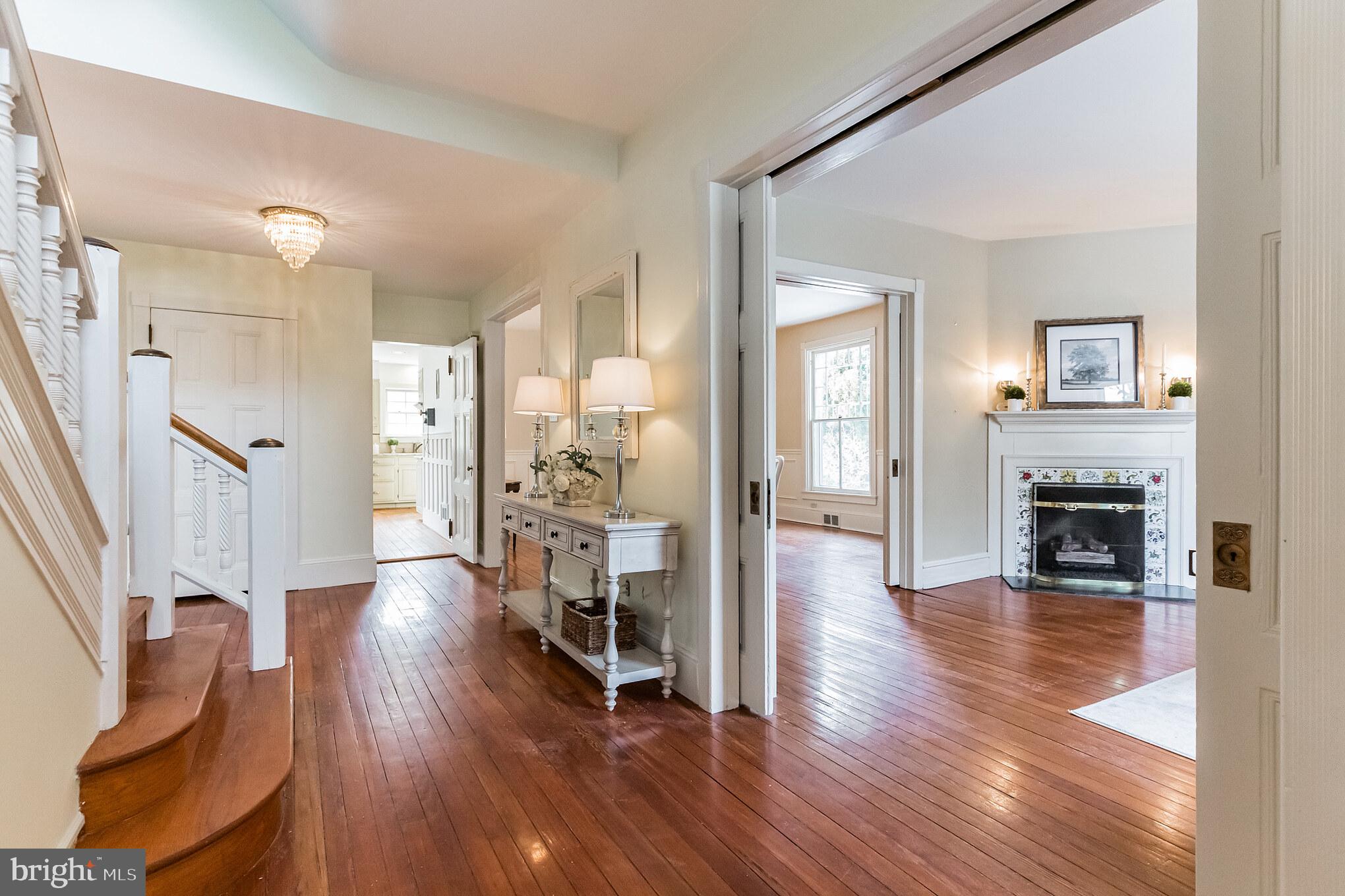 300 South Waterloo Road Devon, PA 19333 - Photo 8 of 43 Stunning foyer plenty of pocket doors