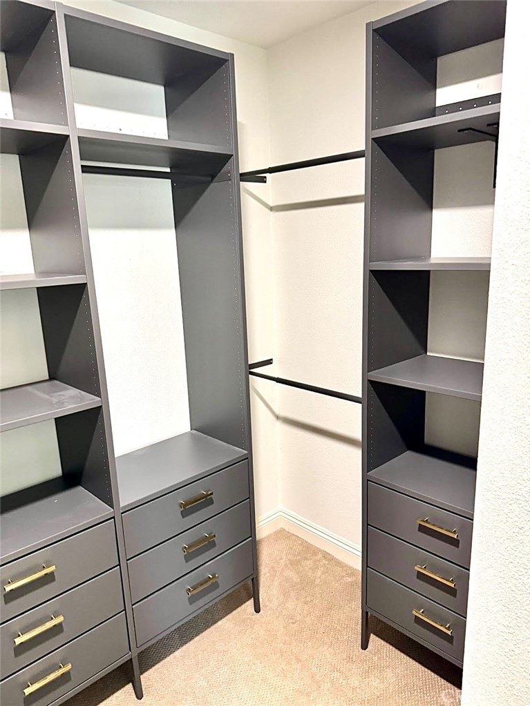 16073 Crestline Drive La Mirada, CA 90638 - Photo 31 of 75 a kitchen with a refrigerator and a cabinets