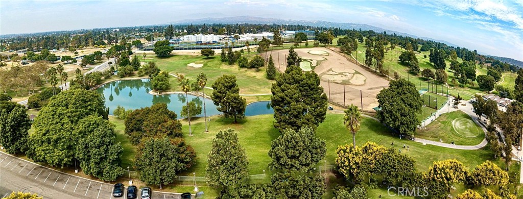 16073 Crestline Drive La Mirada, CA 90638 - Photo 59 of 75 an aerial view of residential houses with outdoor space and trees