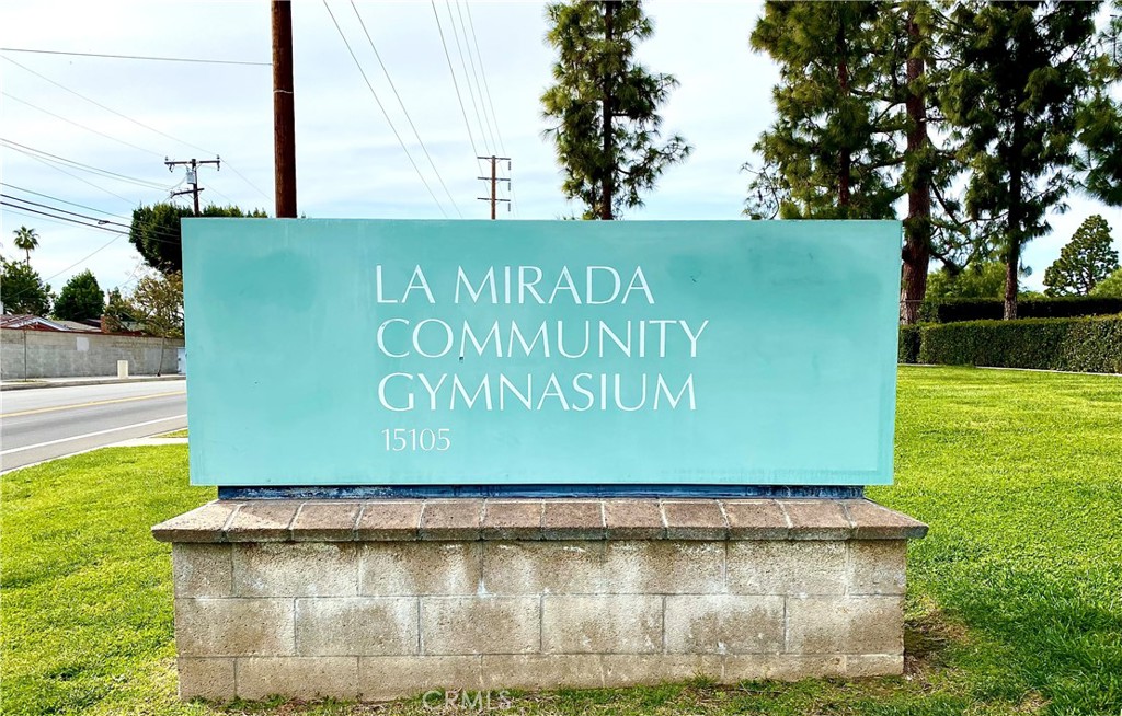 16073 Crestline Drive La Mirada, CA 90638 - Photo 72 of 75 a view of a sign on the wall