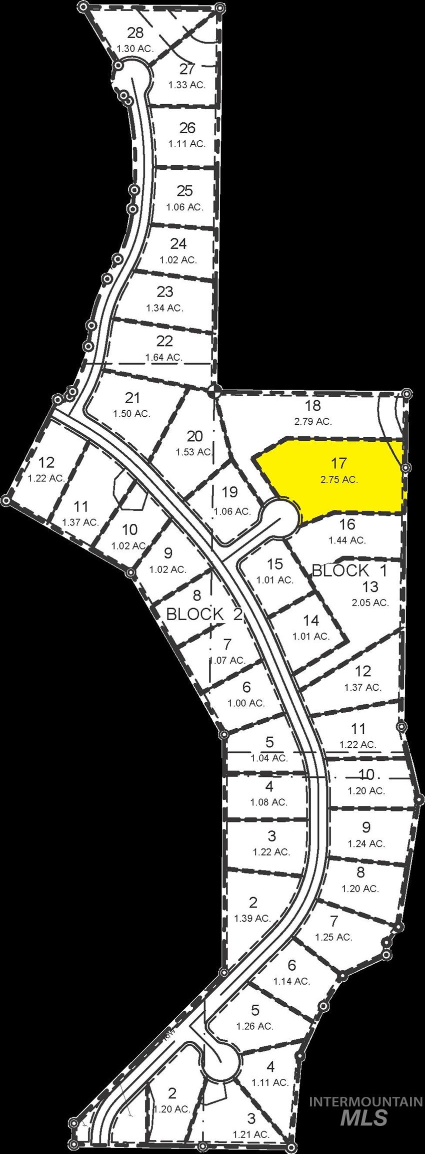 17186 Triple Crown Place Caldwell, ID 83607 - Photo 10 of 10 Map showing property parcels