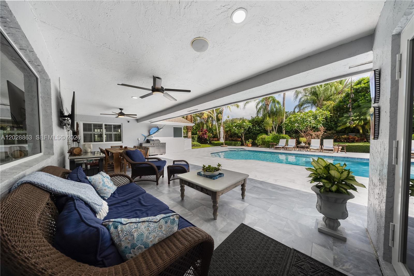 15351 Southwest 146th Street Miami, FL 33196 - Photo 59 of 86 Oversized covered terrace ideal for outside entertaining.