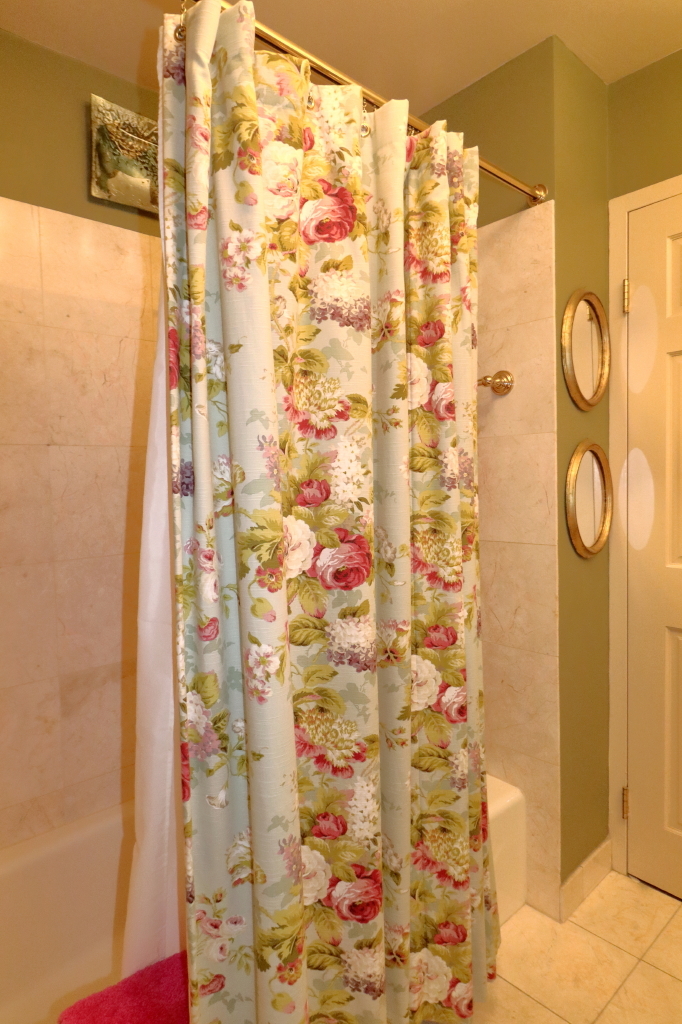 6033 North Sheridan Road, Unit 30A Chicago, IL 60660 - Photo 41 of 50 a bathroom with a shower curtain and a shower curtain