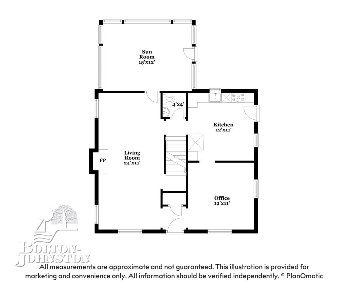 1675 Fairholme Road Grosse Pointe, MI 48236 - Photo 31 of 33 Main Floor Plan