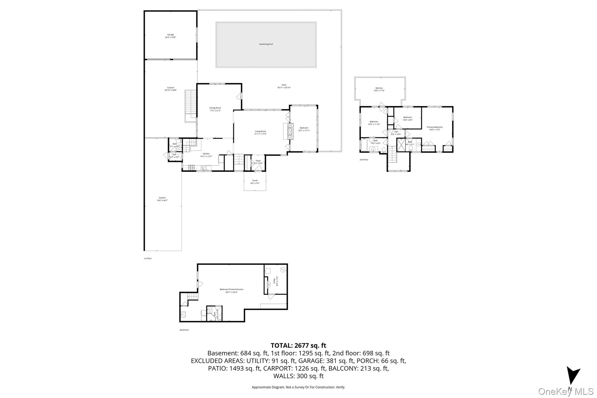216 Beverly Road Queens, NY 11363 - Photo 49 of 50 a picture of a floor plan