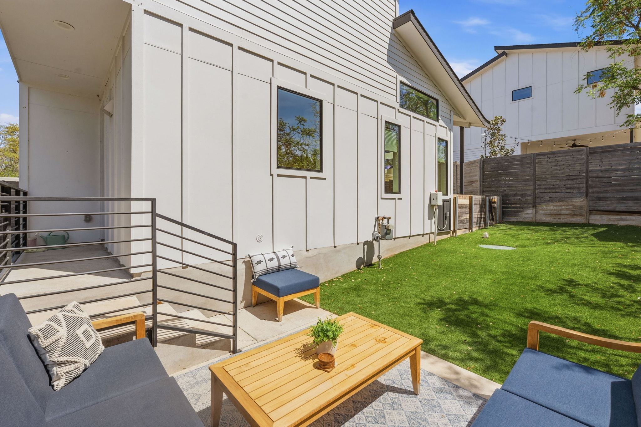 1168 Ridgeway Drive, Unit 2 Austin, TX 78702 - Photo 26 of 26 a view of backyard with patio