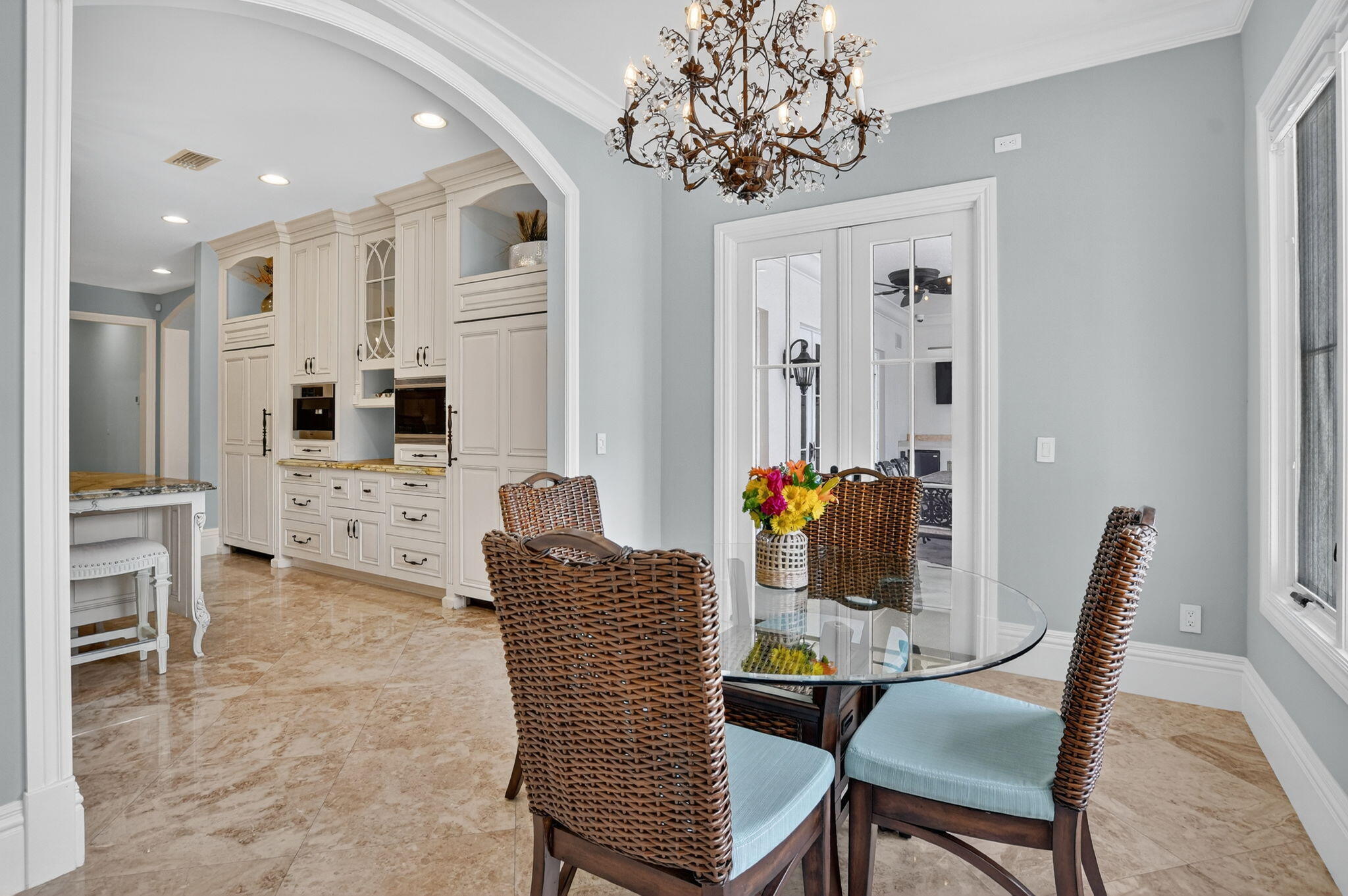 377 East Coconut Palm Road Boca Raton, FL 33432 - Photo 41 of 113 a view of a dining room with furniture