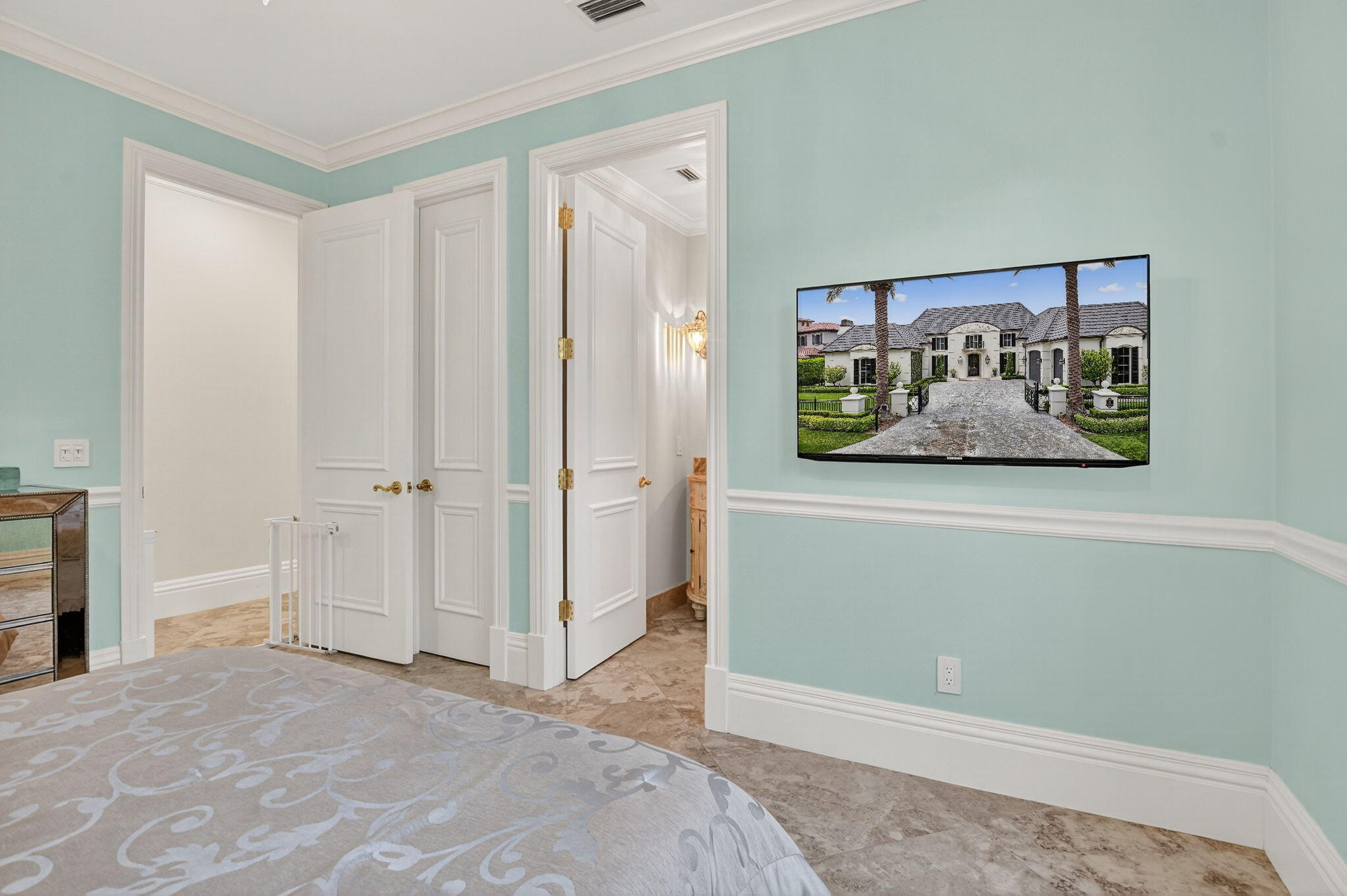 377 East Coconut Palm Road Boca Raton, FL 33432 - Photo 45 of 113 a view of a bedroom with wooden floor and closet