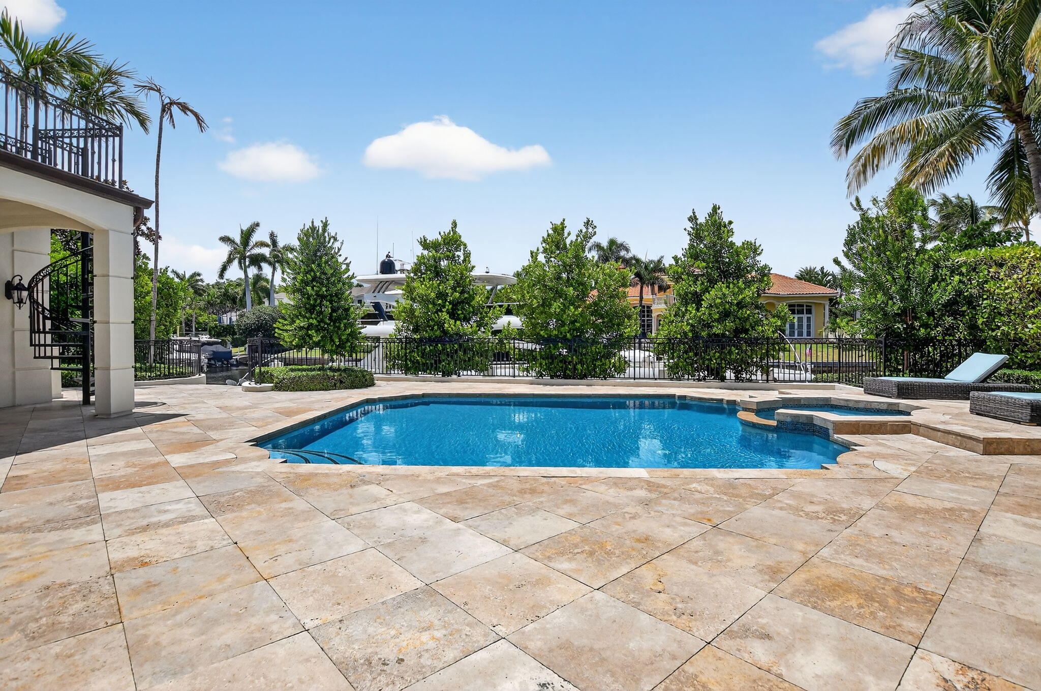 377 East Coconut Palm Road Boca Raton, FL 33432 - Photo 76 of 113 a view of swimming pool with seating space