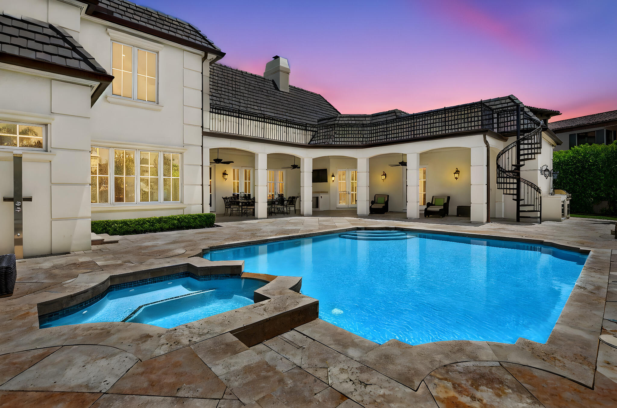 377 East Coconut Palm Road Boca Raton, FL 33432 - Photo 81 of 113 a front view of a house with swimming pool