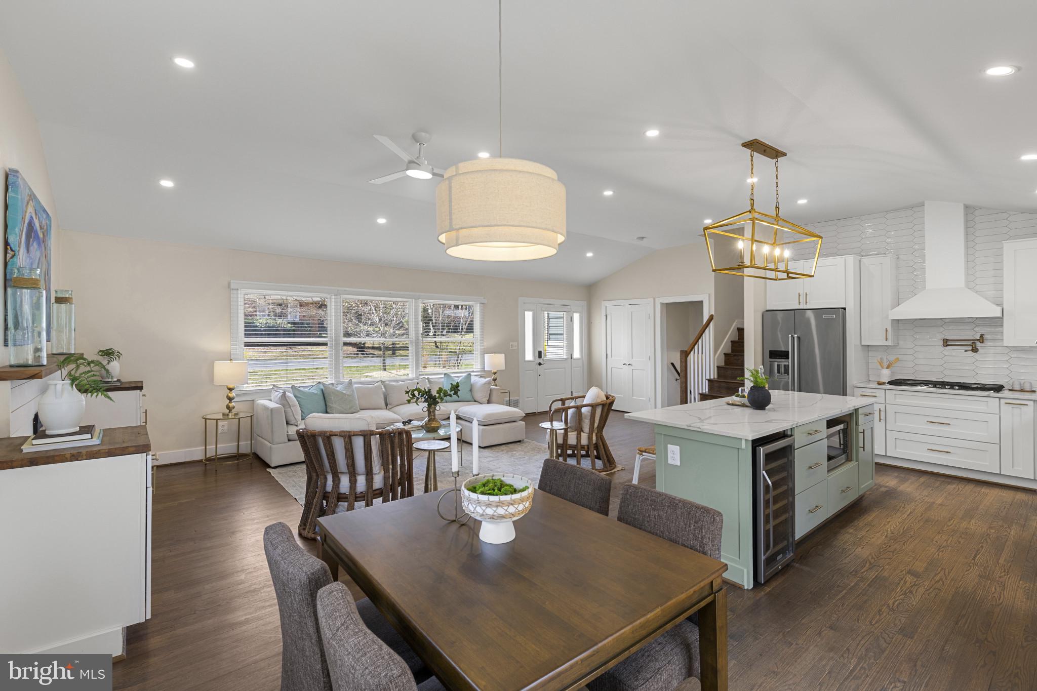 1519 Winchester Road Annapolis, MD 21409 - Photo 10 of 34 a large kitchen with a table and chairs