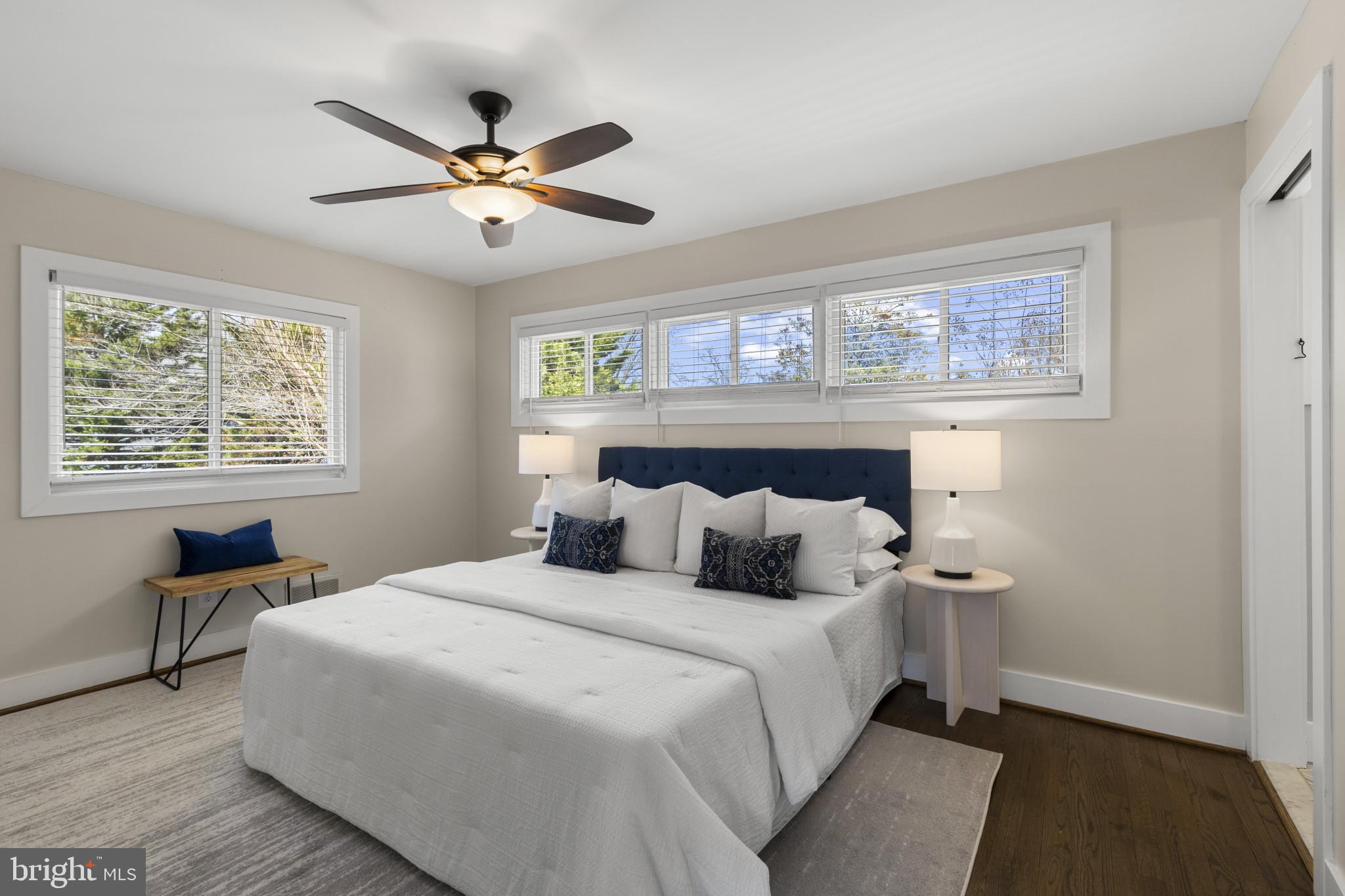 1519 Winchester Road Annapolis, MD 21409 - Photo 11 of 34 a bedroom with a large bed and a window