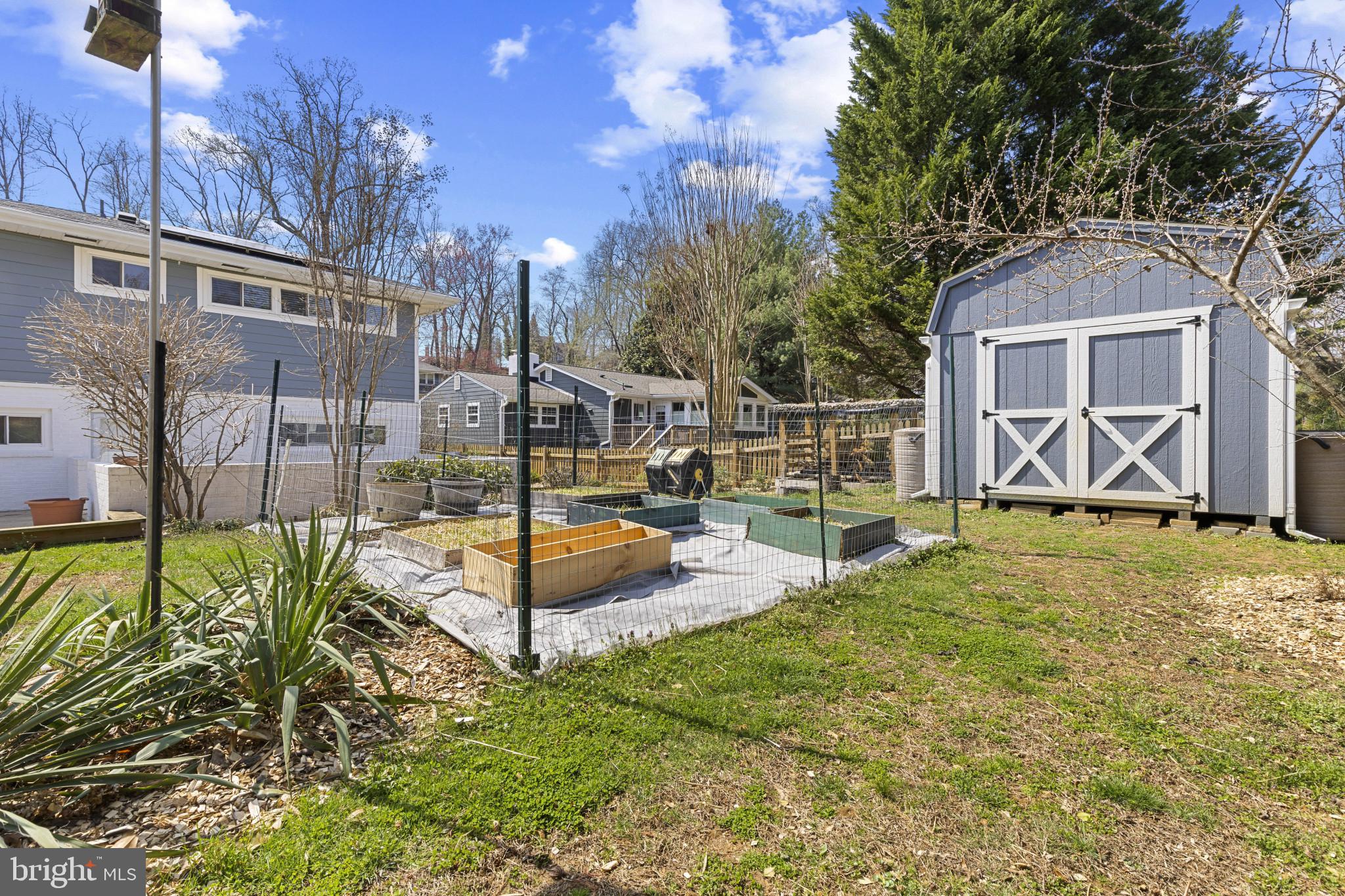 1519 Winchester Road Annapolis, MD 21409 - Photo 25 of 34 Fenced garden area and shed