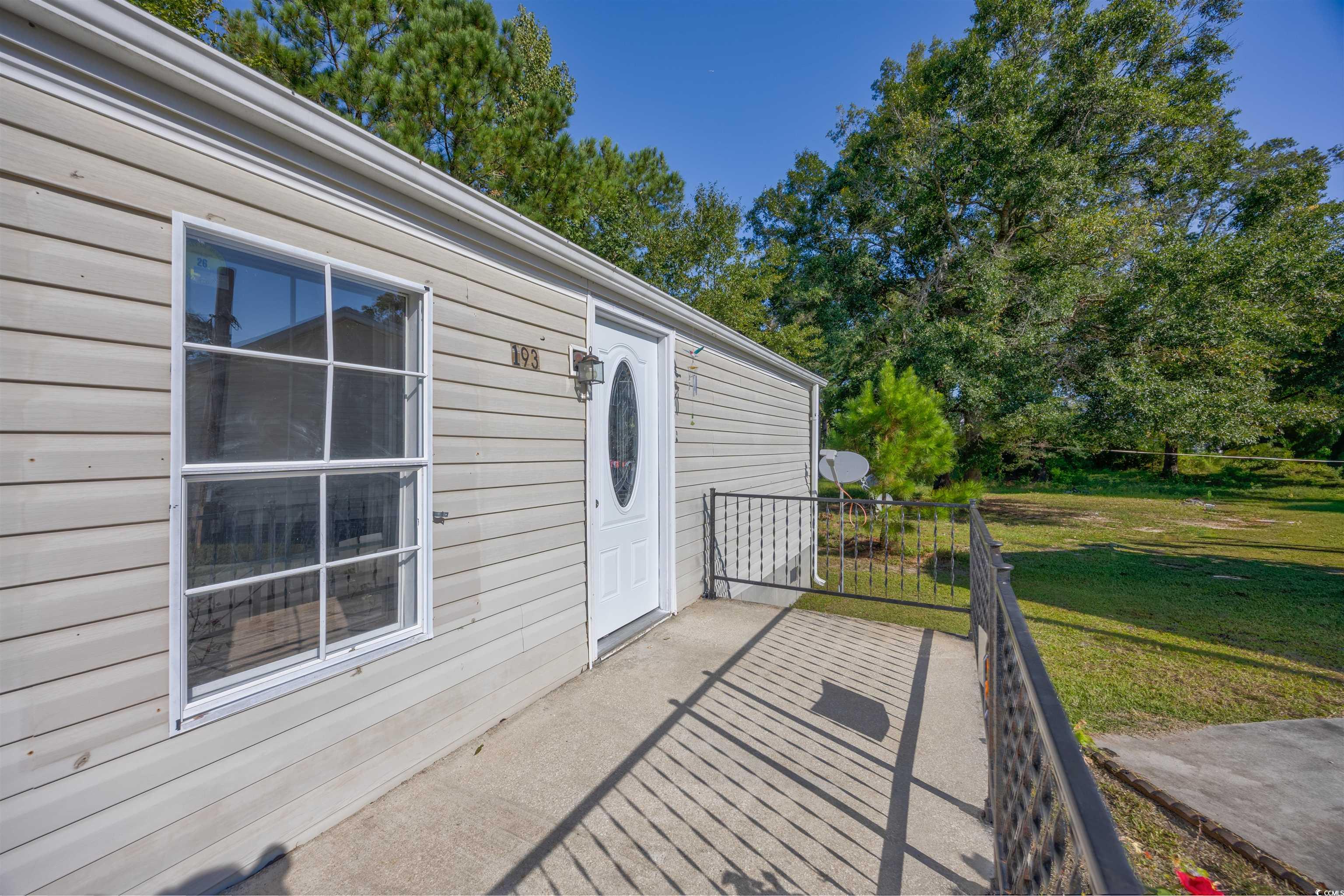 193 Nollie Road Myrtle Beach, SC 29588 - Photo 6 of 35 View of patio