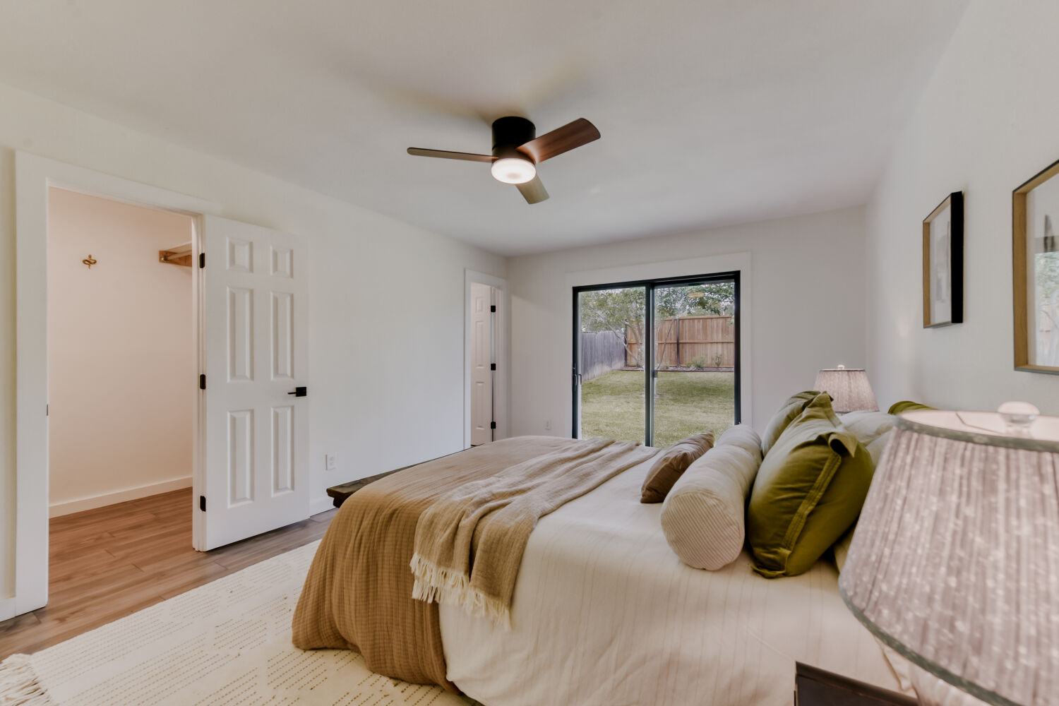 6108 Bridlington Circle Austin, TX 78745 - Photo 12 of 22 a bedroom with a bed and window