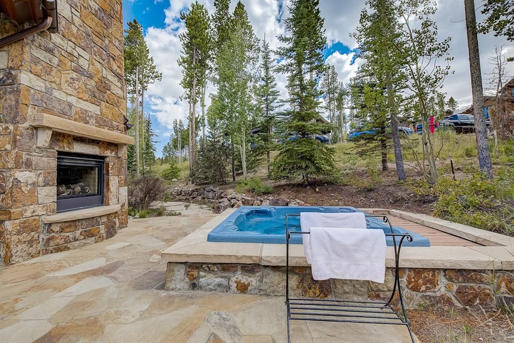 350 Timbertrail Road Breckenridge, CO 80424 - Photo 34 of 35 a swimming pool with yard barbeque oven and outdoor seating