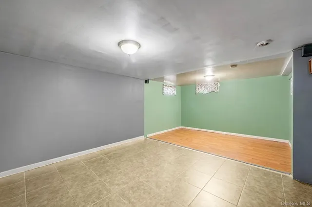 a view of empty room