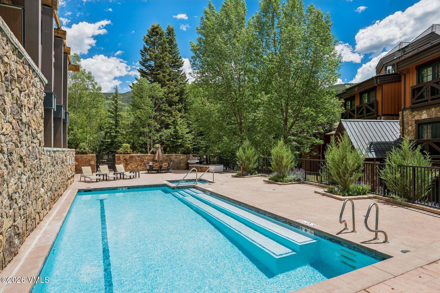 434 South Frontage Road East, Unit 204 Vail, CO 81657 - Photo 45 of 53 Vail Mountain View Pool