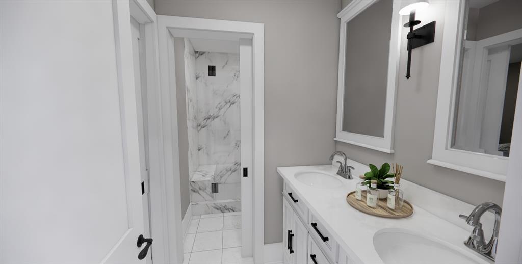 Tbd Tbd Tbd Spring Dripping Springs, TX 78620 - Photo 19 of 27 a bathroom with a granite countertop sink and a mirror