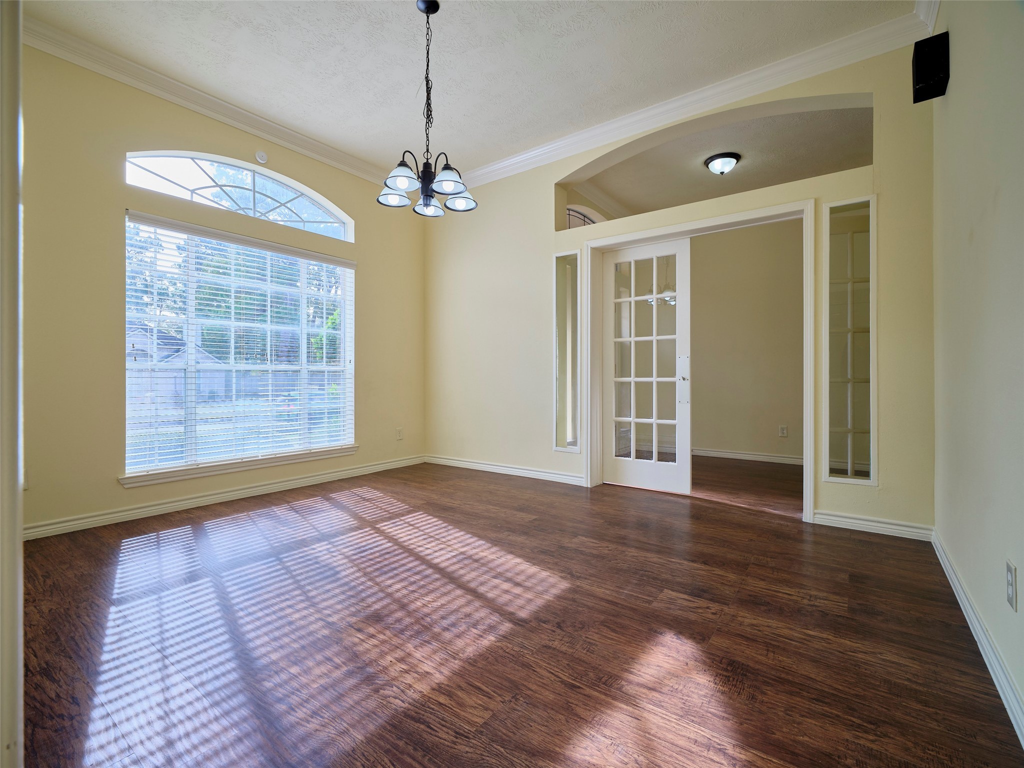 7626 Painton Lane Spring, TX 77389 - Photo 2 of 19 FROM THE ENTRY WAY, YOUR SPACIOUS DINING ROOM BOASTS GLASS FRENCH DOORS