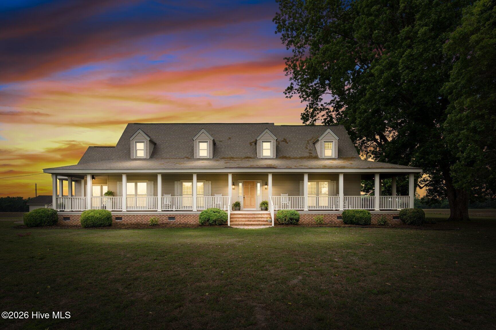 3295 Nobles Mill Pond Road Rocky Mount, NC 27801 - Photo 2 of 58 Twilight Front Exterior