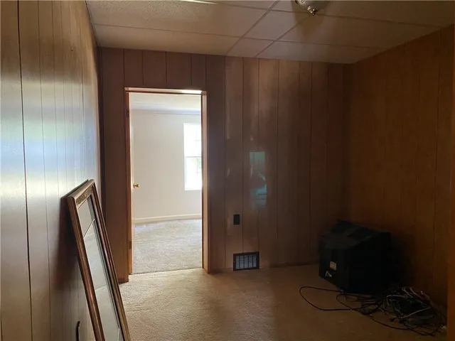 a view of empty room